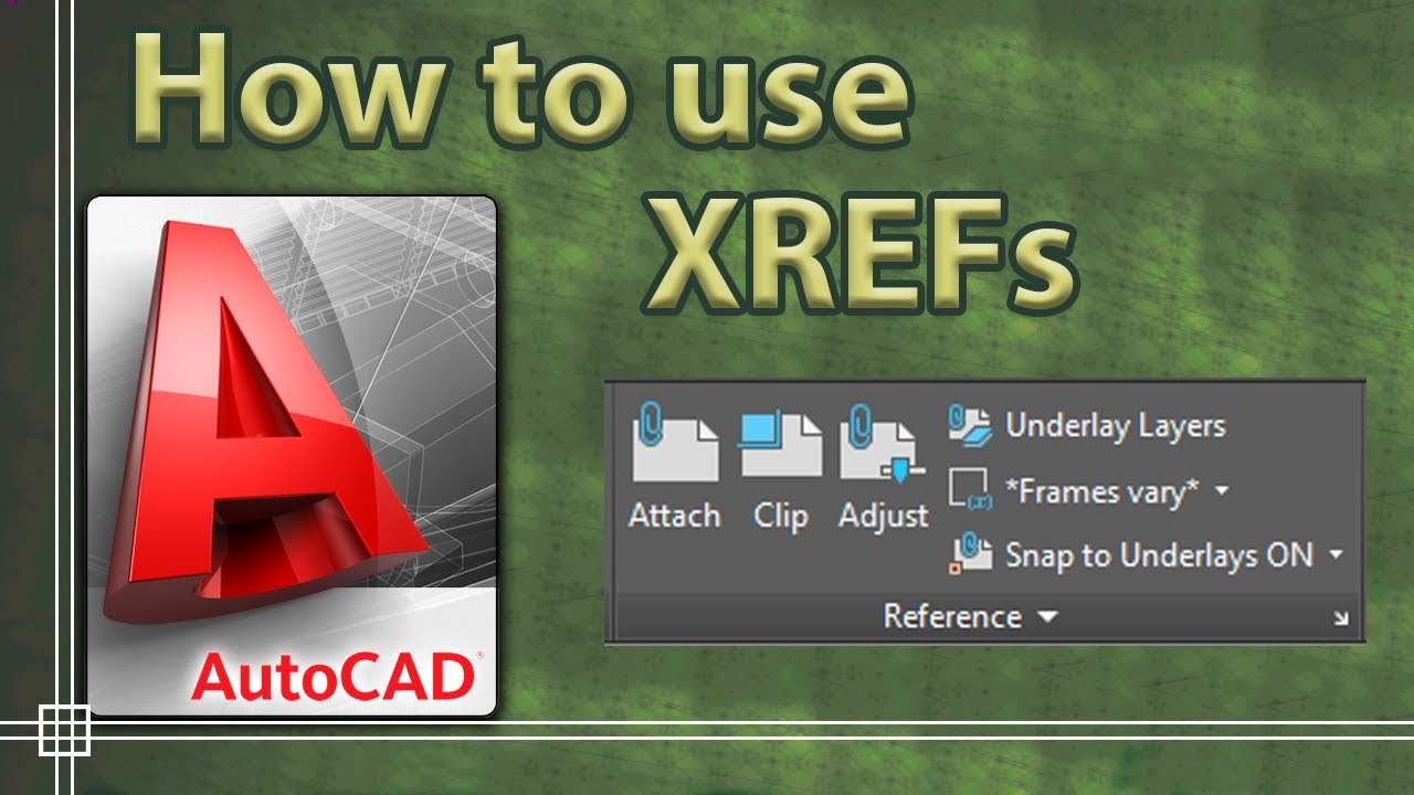 autocad for mac xref is text